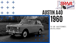 LOT 31 - 1960 Austin A40 | SWVA 28th January 2022 Classic Sale