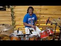 guruvayurappa pudhu pudhu arthanga l ilaiyaraaja l drum cove by drummer sridhar l studio version