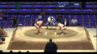 Tsurunoumi vs Dewanosato Day 15 Sumo Nagoya Basho July 2014