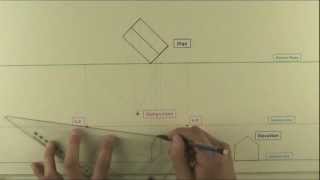 Measured Perspective Drawing - House Shape