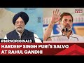 Rahul Gandhi News | 'Jinnah Like Mentality': Hardeep Singh Puri Slams Rahul Gandhi's Sikh Remark