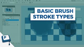 Photoshop Brush Tool: Basic Stroke Types