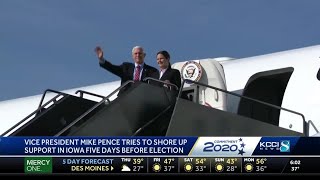 Pence’s Thursday Iowa visit highlights tight presidential race