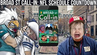 B.O.B.S EP 144: (Broad St Call-in) NFL Schedule Countdown