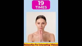 Face fat loss exercise |Face fat workout | Face exercises to lose face fat #shorts #facefat #face