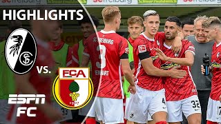 Freiburg THRASHES Augsburg 3-0 in the Bundesliga | Bundesliga Highlights | ESPN FC