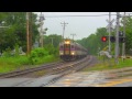 mbta gp40mc 1126 s snowplow hits the pavement hard