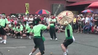 2012西港刈香竹仔港德安宮金獅陣對打