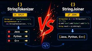 StringTokenizer & StringJoiner in Java 🔥 | Full Tutorial with Code