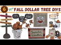 6 NEW MINI FALL DECOR DIYS FOR YOUR TIERED TRAY | DOLLAR TREE AND BUDGET DIYS | MINIS CHALLENGE