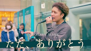 【歌詞付】穴のない歌声で観客を魅了するTHEパーフェクトシンガー ただ、ありがとう / MONKEY MAJIK【川崎路上ライブ-24.11.10】by 髙橋一輝