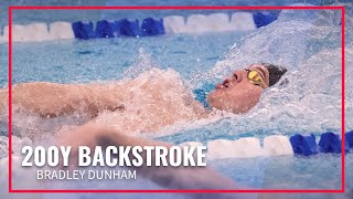 Bradley Dunham Takes Home Third Win of Meet in 200Y Backstroke | 2024 Toyota U.S. Open