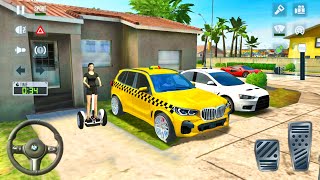 BMW 2020 Taxi Car - City Taxi Driver Simulator #9 - Android Gameplay