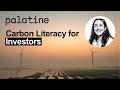 Carbon Literacy for Finance - Spotlight on Palatine