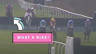 What a ride! Harry Cobden masterclass aboard Credo at Exeter | Racing TV