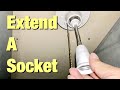 How To Extend A Light Bulb Socket