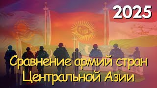 Сравнение армий стран Центральной Азии / 2025