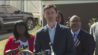 Sen. Jon Ossoff addresses USPS Palmetto facility's mail delays