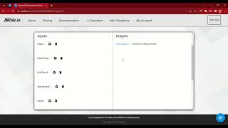 JSCalc Calirometery Calculator Demo - How To Create Custom Calirometery Calculator