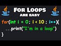 Java for loops are easy! 🔂