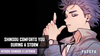 Shinsou Comforts You During A Storm ASMR | Hitoshi Shinsou x Listener (Rain, Thunder)