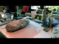 the process of making an animal sculpture