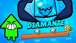 Subiendo en Competitivo Diamante - Brawl Stars