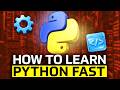 How to learn Python coding fast - Step by step roadmap