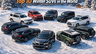 Top 10 Best SUVs for Winter Driving in 2026 | Snow, Ice & Cold Weather