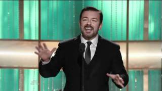 Golden Globes 2011 - Ricky Gervais Opening Monologue (sous-titres français)