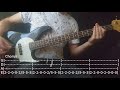 Marilyn Manson - The Fight Song Bass Cover (Tabs)