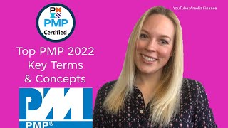 PMP 2022, 10 Key Terms \u0026 Concepts for the PMP Exam 7th Edition