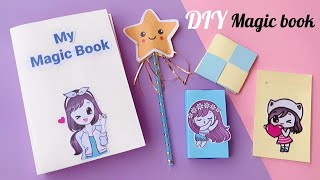 6 Paper magic in a book / DIY Cute magic Book / How to make paper magic book | DIY Paper magic