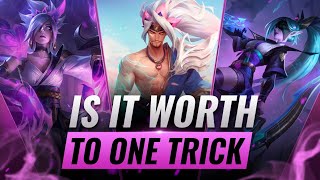 Should YOU One Trick to Gain Elo in League of Legends - Season 11