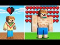 ¡Minecraft PERO tus CORAZONES = tu FUERZA! 😲💔💪🏻 SILVIOGAMER MINECRAFT PERO