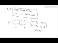 Group Theory 4a: 2x2 matrices integer valued with unit determinant