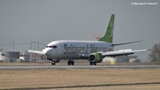 熊本空港 Solaseed Air (SNJ) Boeing 737-400 JA737B 2013.3.30