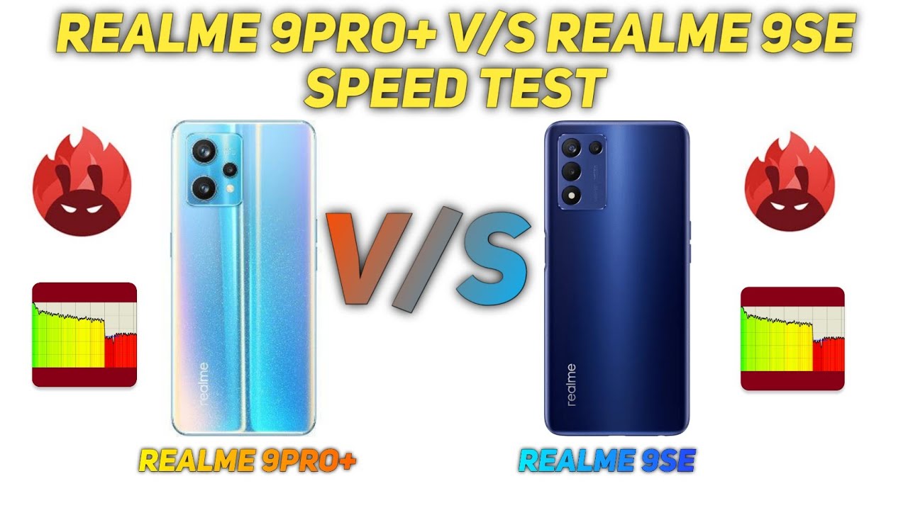 Realme 9Se Vs Realme 9Pro Plus Speed Test 🔥🔥| Realme 9 Speed Edition ...