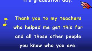 Kindergarten Graduation Song with Lyrics - Karaoke Sing Along