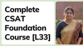 L33 | CSAT Foundation Course | Ratio & Proportions | Vyasa IAS