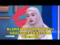 Klarifikasi INARA RUSLI Soal Nafkah Kepada VIRGOUN | RUMPI (1/11/23) P1