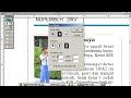 How to wrap text around photo, image or graphic in adobe PageMaker in hindi