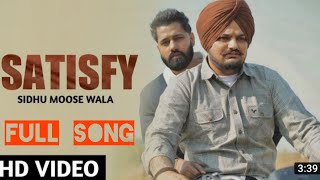 Satisfy Sidhu moose wala | Official song | Sidhu moose wala new song | Shooter khalon new song