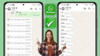 Kako oporaviti izbrisane poruke na Whatsapp-u u Mobile 2025 |  Pogledajte Whatsapp izbrisane poruke