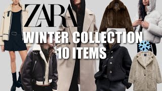 [SUB] ZARA WINTER COATS AND JACKETS 10ITEMS ⛄️| 자라 신상 겨울아우터 🤍