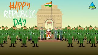 Happy Republic Day 🇮🇳 26 January - Happy Republic Day Whatsapp Status animated video