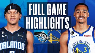 Orlando Magic vs. Golden State Warriors Full Game Highlights | Jan 7 | 2022-2023 NBA Season