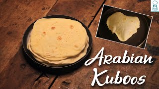 FLUFFY KUBOOS/PITA BREAD - RESTAURANT STYLE(english subtitles) | കുബൂസ് | PSYCHO MUSE | RECIPE NO.66