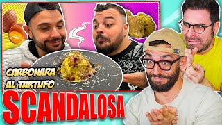 REAGIAMO ALLA CARBONARA AL TARTUFO DI CICCIOGAMER89!! *Davvero Scandalosa*