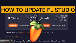 How To Update FL Studio 20 - Extremely Simple
